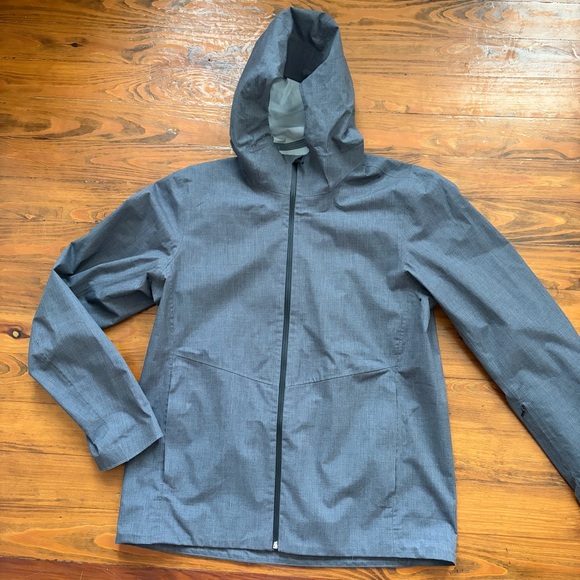 Mack Weldon Men’s Stormchaser Jacket Thunder Heather Gorpcore size M Hooded - Picture 1 of 15